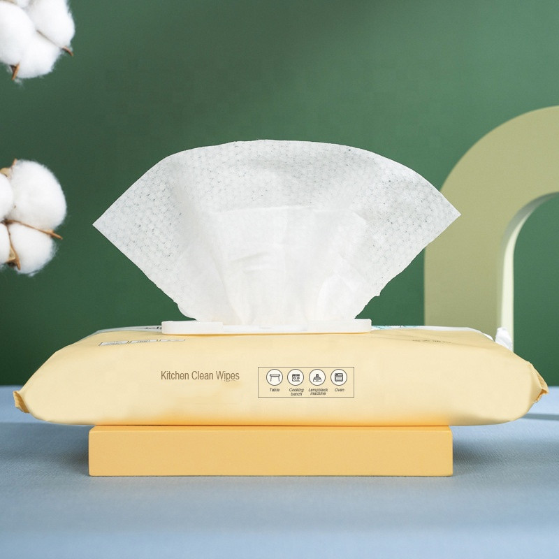 Laispoies humides de nettoyage de cuisine